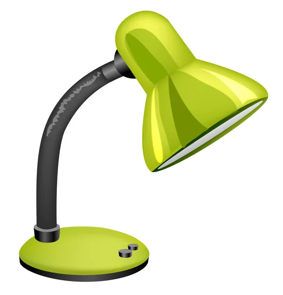 Asztali lámpa — Stock Vector