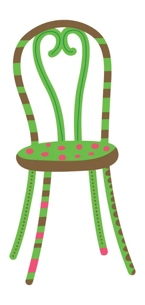 Eski sandalye — Stok Vektör