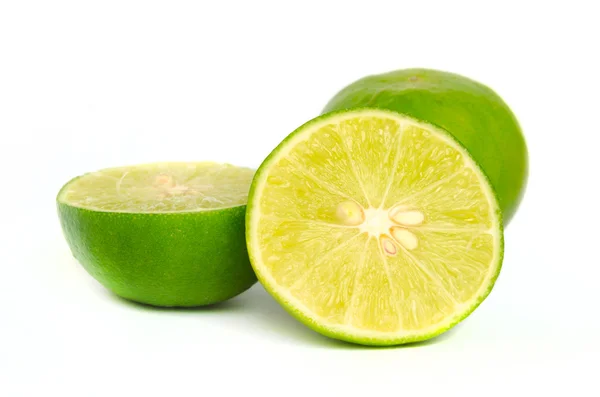 Fresh green lemon limes — Stock Photo, Image