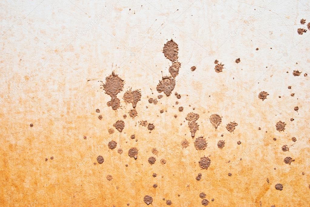 Background of wall with splattered of mud