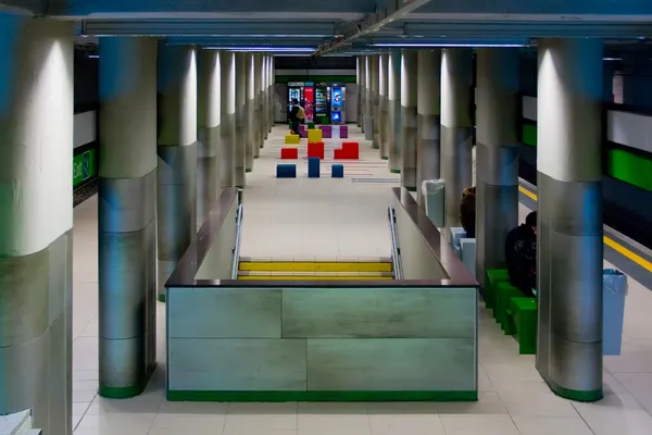 Estação de Metro de Milão — Fotografia de Stock