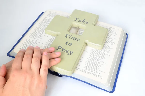 Take time to pray — Stock Photo, Image