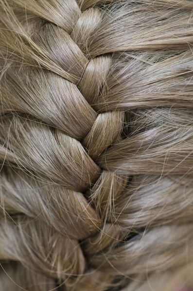 Włosy plecione — Zdjęcie stockowe