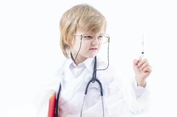 Lilla läkare injektion — Stockfoto