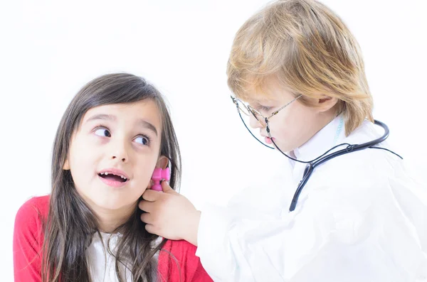 Ear consulting — Stock Photo, Image