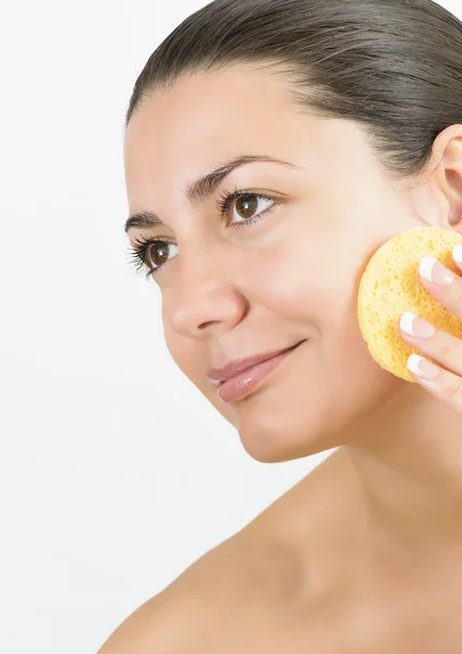 Cleaning Skin — Stock Photo, Image