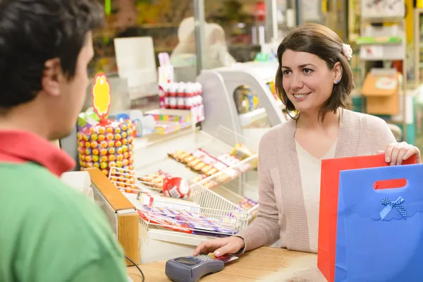 Happy Shopper — Stock Photo, Image