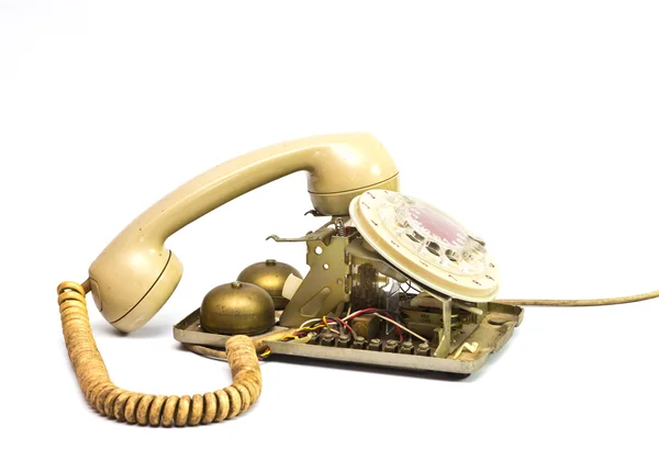 Teléfono roto — Foto de Stock