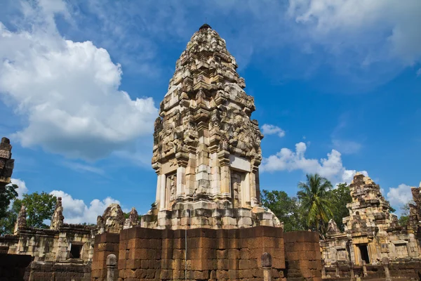 Vecchio santuario d'arte Khmer in Thailandia — Foto Stock
