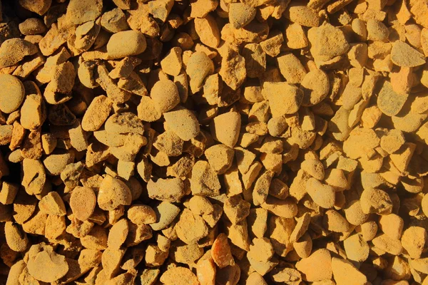 Areia e cascalho no fundo — Fotografia de Stock