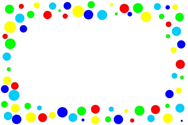 Achtergrond van gekleurde cirkels Stockafbeelding