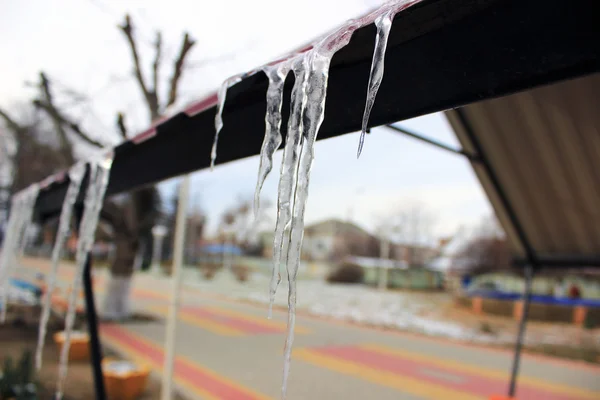 O inverno chega — Fotografia de Stock