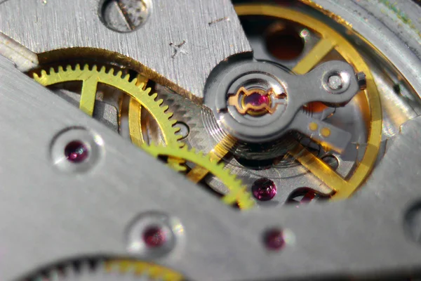 Mechanism of old clock — Stock Photo, Image