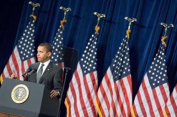 Президент Барак Обама — стокове фото