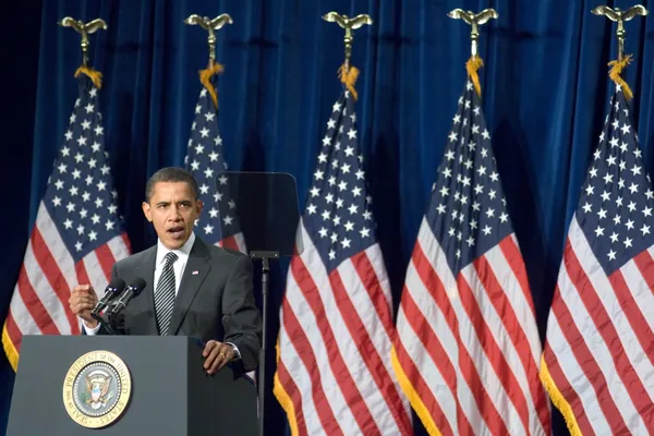 Presidente Barack Obama — Foto Stock