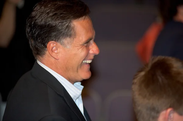 Mitt Romney appears at a town hall meeting in Mesa, AZ — Stock Photo, Image