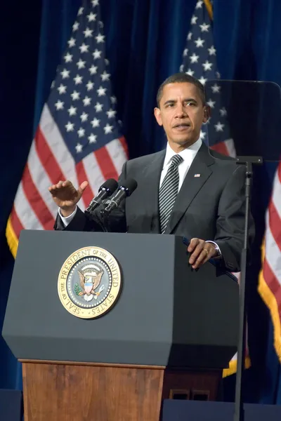 Präsident Barack Obama lizenzfreie Stockbilder