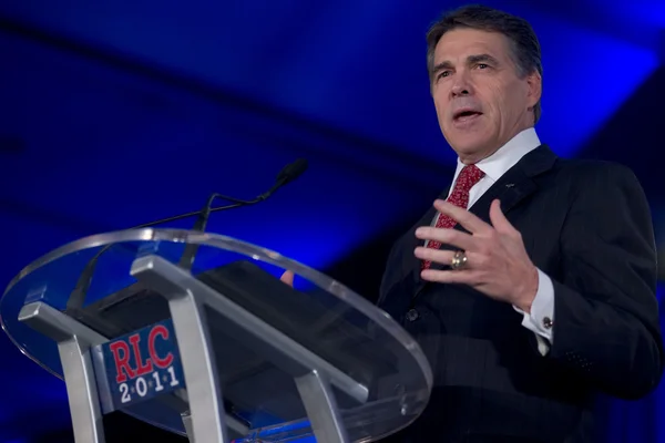 Gubernator rick perry (r - texas) — Zdjęcie stockowe