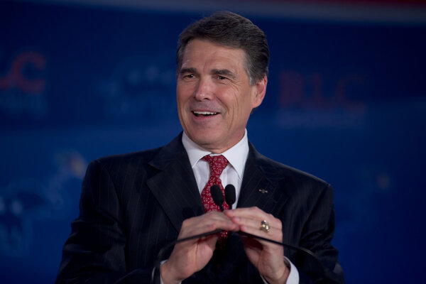 Губернатор Рик Перри (Р - Техас)
)