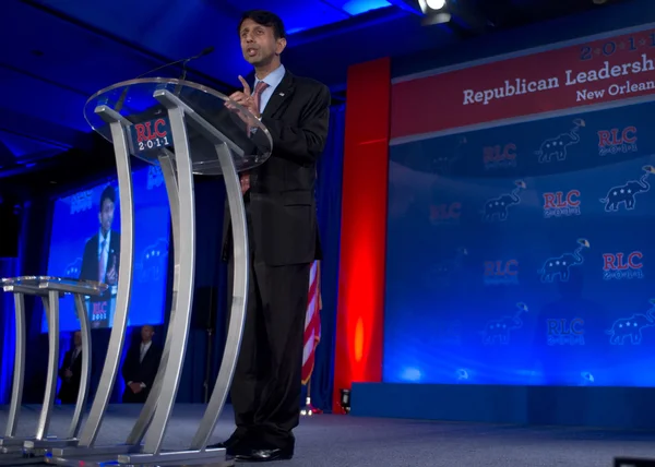 Governor Bobby Jindal (r - louisiana) — Stockfoto