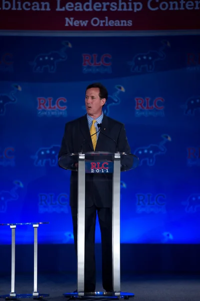 Presidentskandidaat rick santorum — Stockfoto