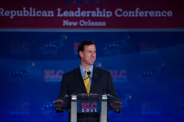 Presidential candidate Rick Santorum — Stock Photo, Image