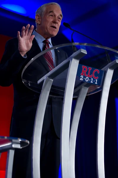 Candidato presidencial Ron Paul — Foto de Stock