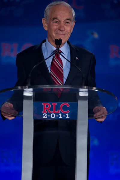 Candidato presidencial ron paul — ストック写真