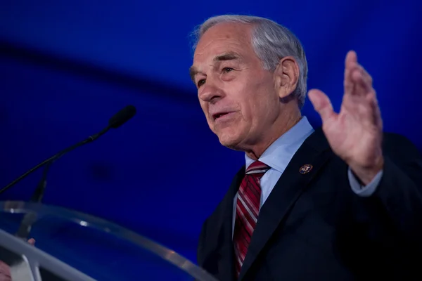 Candidato presidencial Ron Paul — Foto de Stock