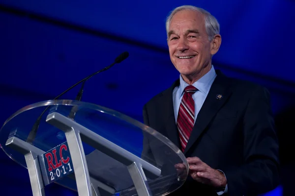 Candidato presidencial ron paul — ストック写真