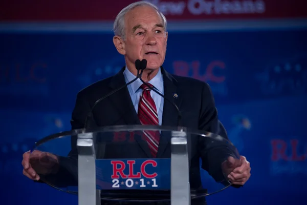 Candidato presidencial ron paul — ストック写真