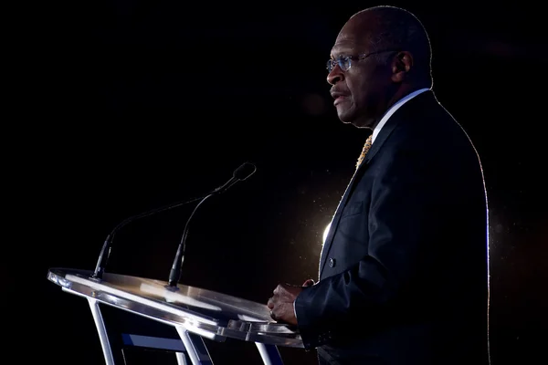 Presidential candidate Herman Cain — Stock Photo, Image