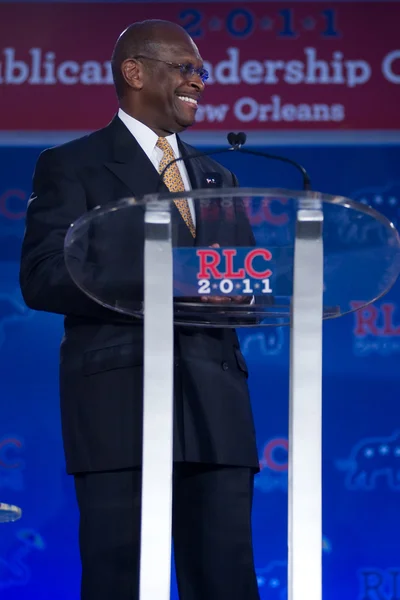 Candidato presidencial Herman Cain — Fotografia de Stock