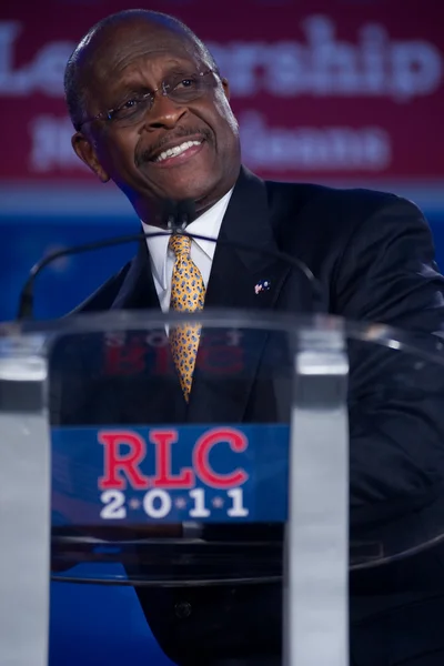 Presidential candidate Herman Cain — Stock Photo, Image