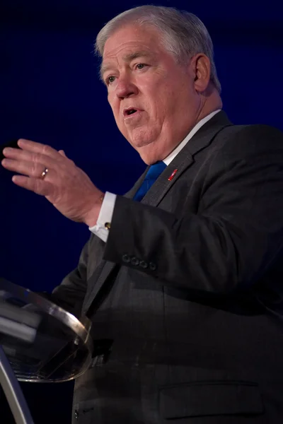 Mississippi gouverneur haley barbour — Stockfoto