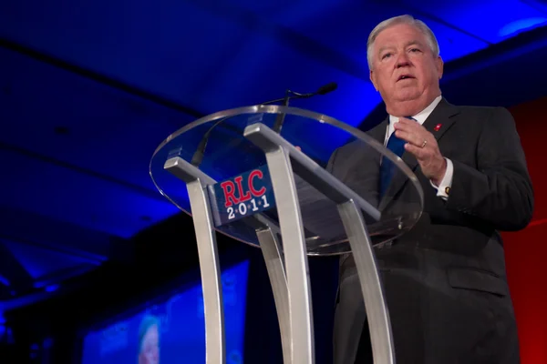 ミシシッピー知事 haley barbour — ストック写真