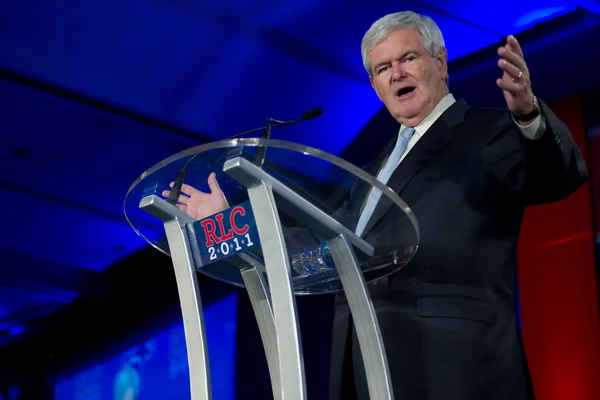 Voormalig voorzitter van het huis newt gingrich — Stockfoto