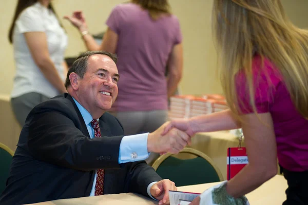 Former Governor Mike Huckabee — Stock Photo, Image