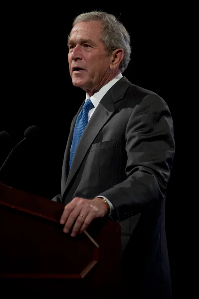 Ex presidente George W. Bush — Foto Stock