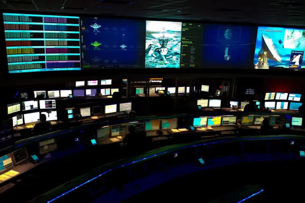 NASA space flight operations center op het jet propulsion laboratory — Stockfoto