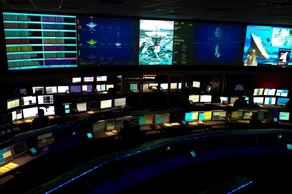 Nasa-Operationszentrum für Raumfahrt im Düsenantriebslabor lizenzfreie Stockbilder