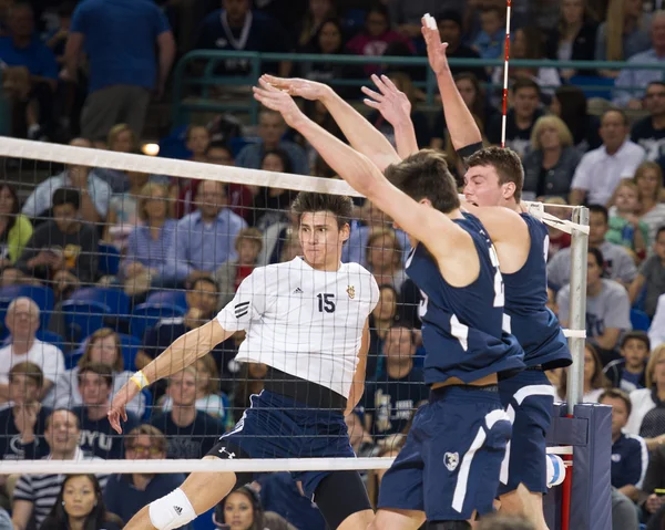 NCAA Volleyball : BYU vs. UCI Photos De Stock Libres De Droits