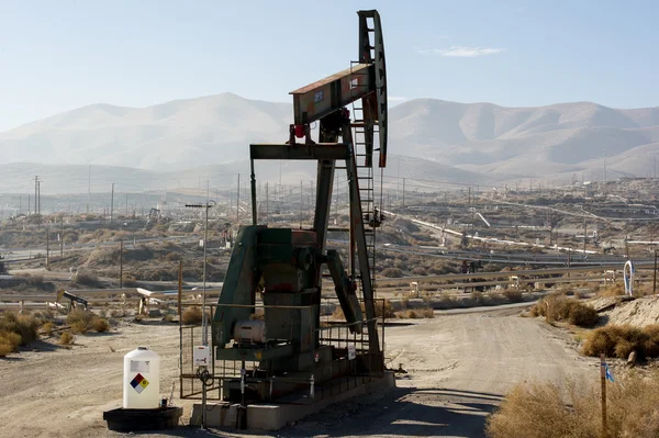 Čerpání ropy v kern county, Kalifornie Stock Obrázky