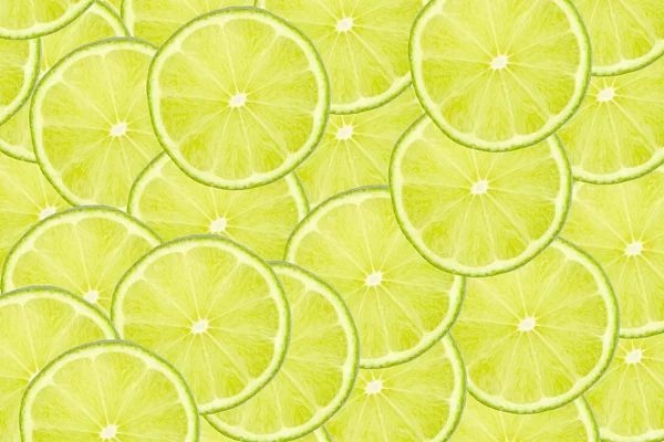 Slices of lime — Stock Photo, Image