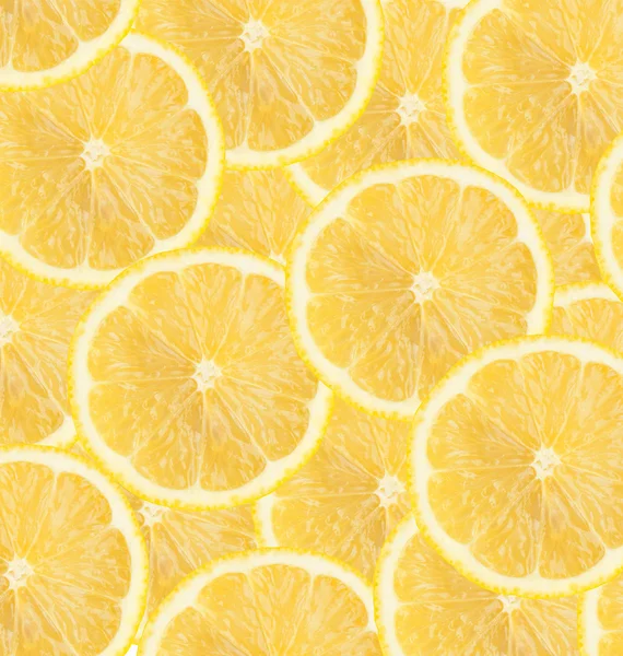 Abstract background with citrus fruit of lemon slices. — Stock Photo, Image