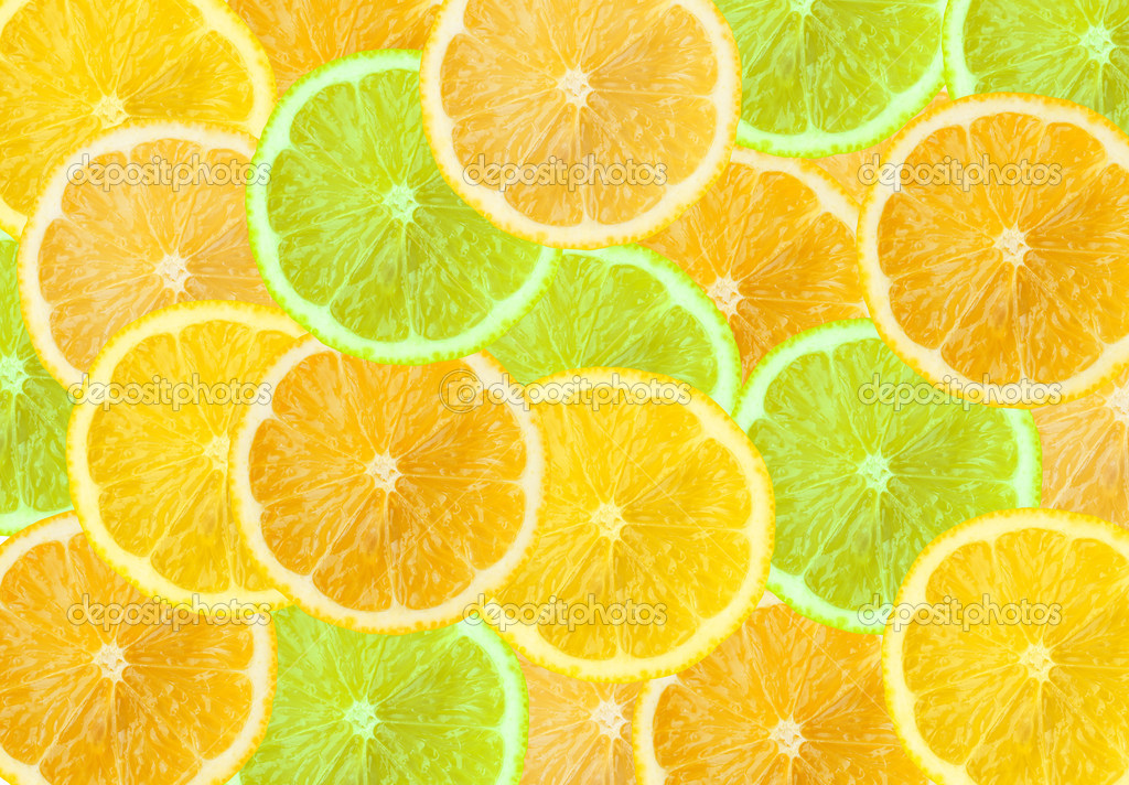Abstract three-color background with citrus fruit of grapefruit, Stock  Photo by ©bodik 36993141