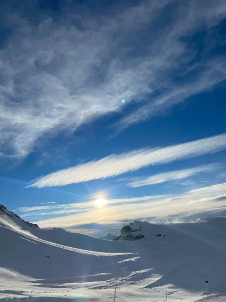 Sunrise Alps Mountains — 图库照片