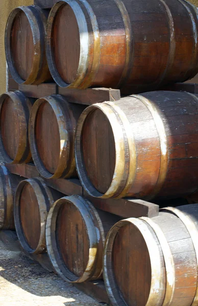 Wine barrels — Stock Photo, Image