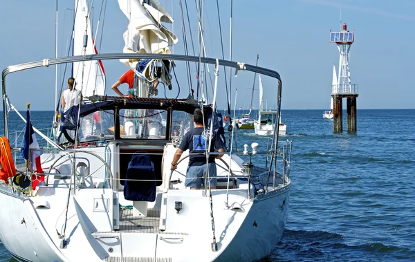 Barco à vela — Fotografia de Stock