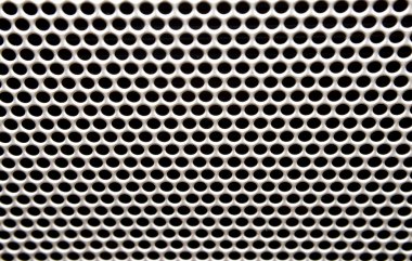 closeup metal mesh.